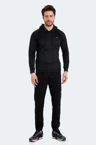 Slazenger SEPPO Men's Sweatshirt Black - Thumbnail