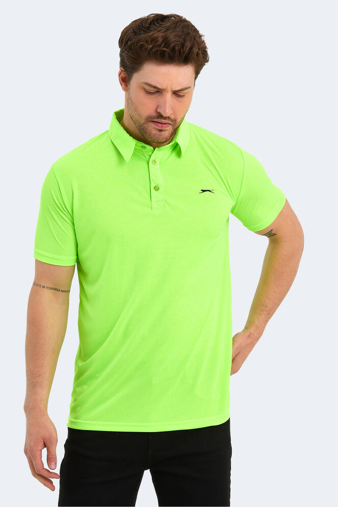 Slazenger SLOAN Erkek Kısa Kollu T-Shirt Neon Yeşil