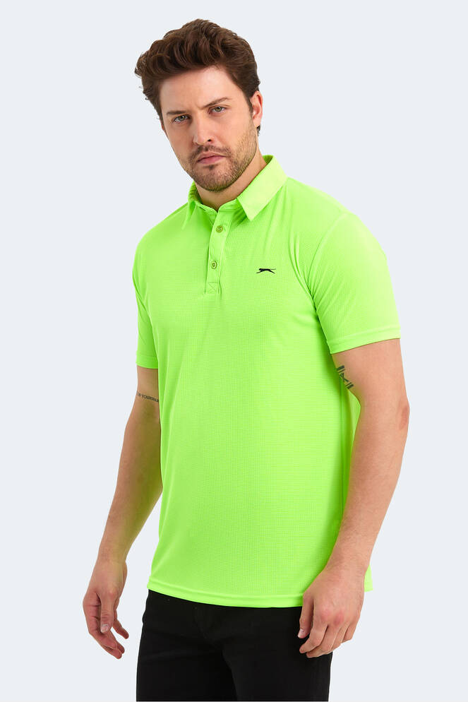 Slazenger SLOAN Erkek Kısa Kollu T-Shirt Neon Yeşil