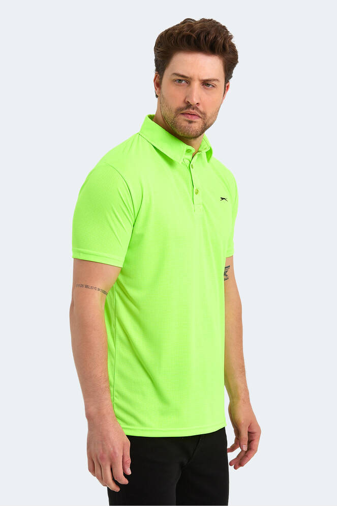 Slazenger SLOAN Erkek Kısa Kollu T-Shirt Neon Yeşil