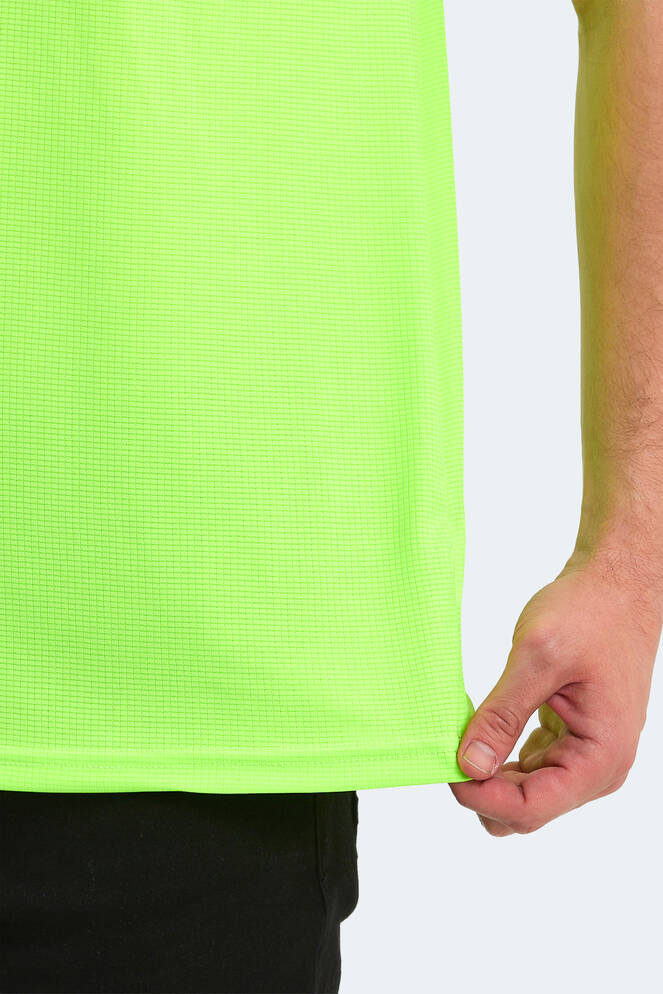 Slazenger SLOAN Erkek Kısa Kollu T-Shirt Neon Yeşil