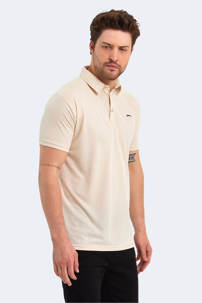 Slazenger SLOAN Men's Short Sleeve T-Shirt Beige