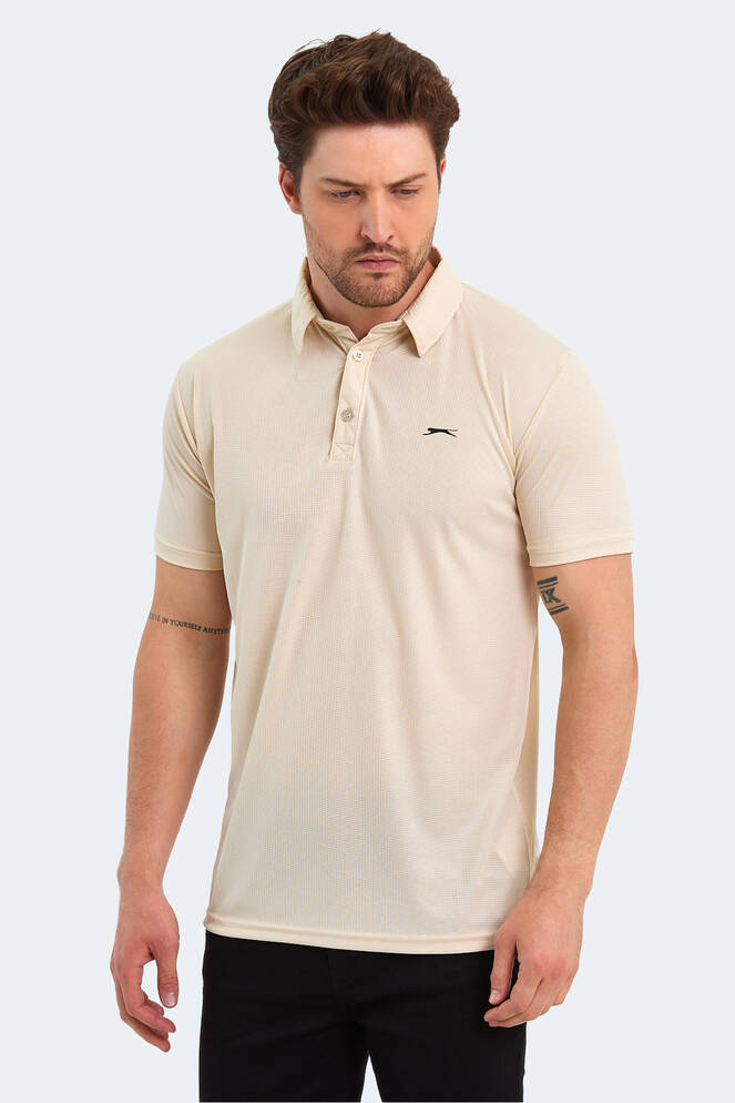 Slazenger SLOAN Men's Short Sleeve T-Shirt Beige