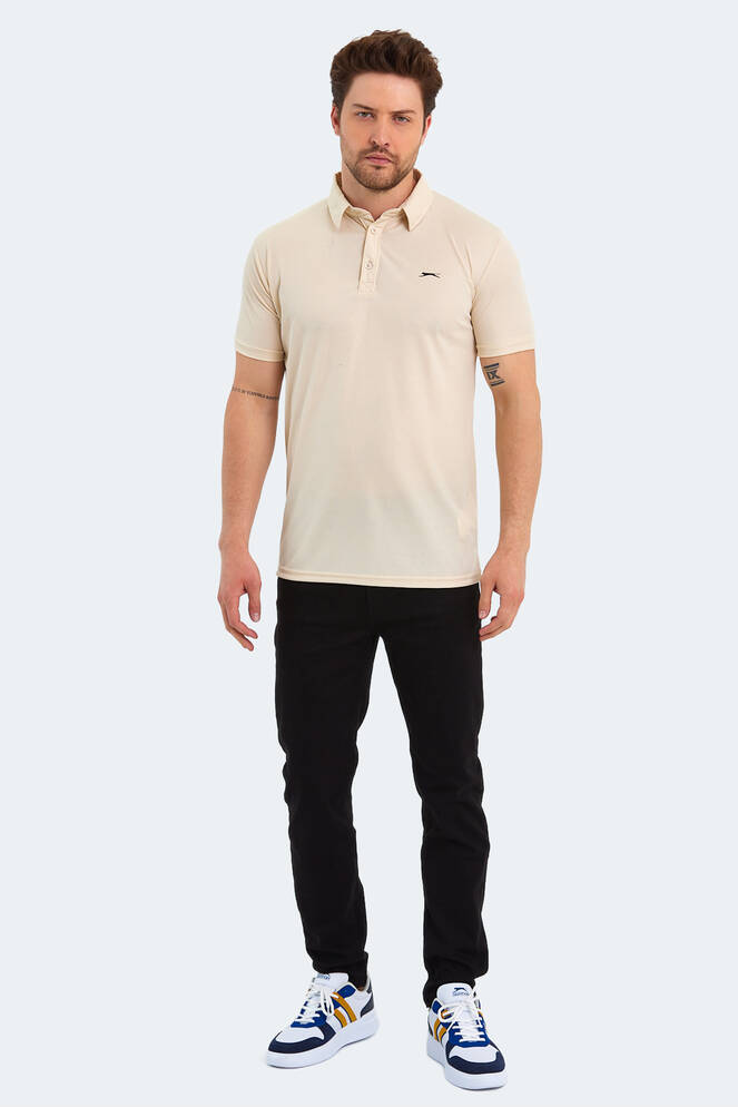 Slazenger SLOAN Men's Short Sleeve T-Shirt Beige