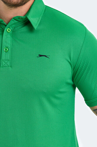 Slazenger SLOAN Men's Short Sleeve T-Shirt Green - Thumbnail