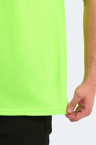 Slazenger SLOAN Men's Short Sleeve T-Shirt Neon Green - Thumbnail