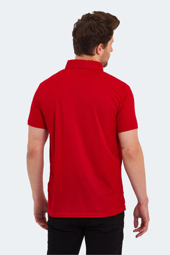 Slazenger SLOAN Men's Short Sleeve T-Shirt Red - Thumbnail