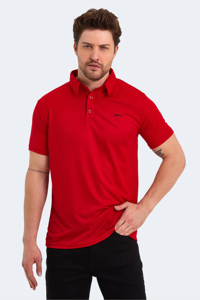 Slazenger SLOAN Men's Short Sleeve T-Shirt Red