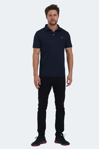 Slazenger SLOAN Men's T-Shirt Navy - Thumbnail