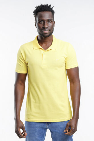 Slazenger - Slazenger SOHO Erkek Kısa Kollu T-Shirt Sarı