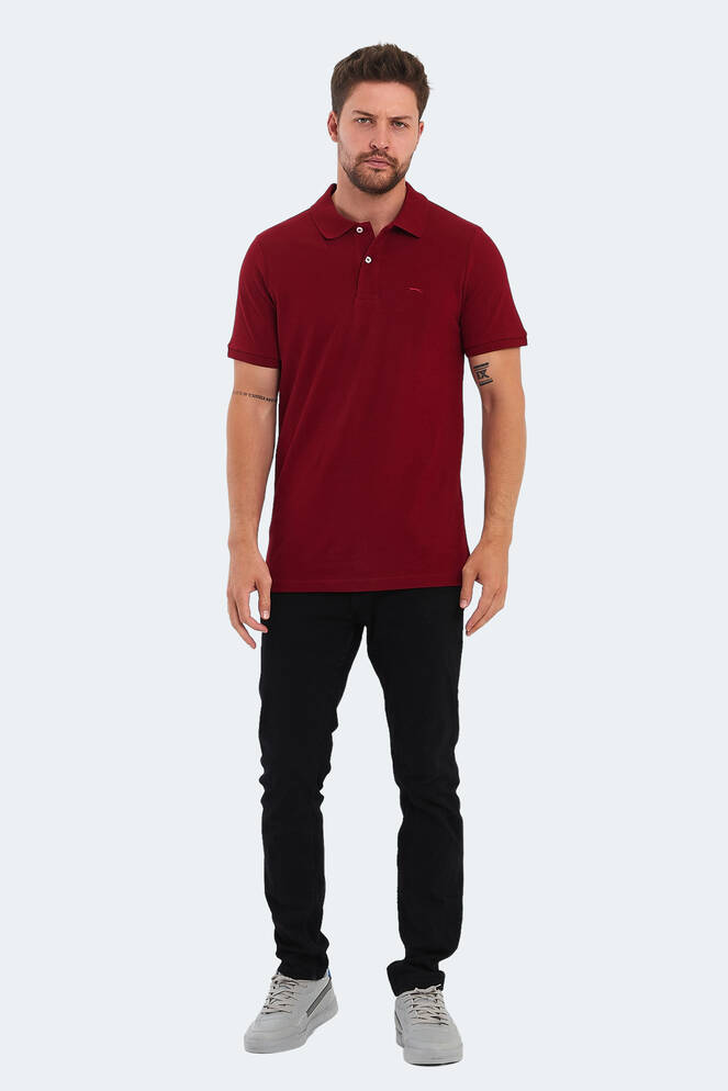 Slazenger SOHO Erkek Tişört Bordo