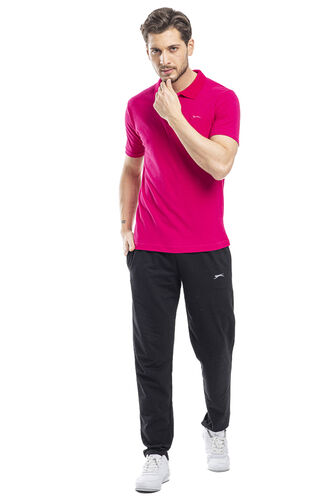 Slazenger SOHO Men's Short Sleeve T-Shirt Fuchsia - Thumbnail