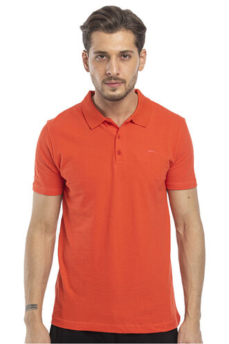 Slazenger SOHO Men's Short Sleeve T-Shirt Coral - Thumbnail