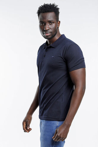 Slazenger SOHO Men's Short Sleeve T-Shirt Navy - Thumbnail