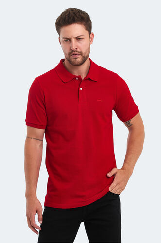 Slazenger - Slazenger SOHO Men's Short Sleeve T-Shirt Red