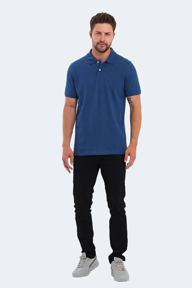 Slazenger SOHO Men's Short Sleeve T-Shirt Saks Blue