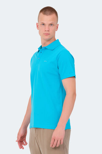 Slazenger SOHO Men's Short Sleeve T-Shirt Turquoise - Thumbnail