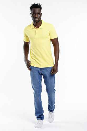 Slazenger SOHO Men's Short Sleeve T-Shirt Yellow - Thumbnail