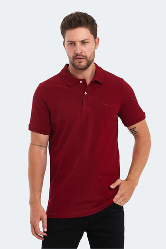 Slazenger SOHO Men's T-Shirt Burgundy - Thumbnail