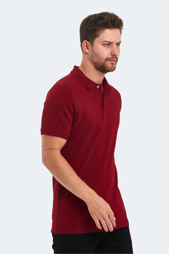 Slazenger SOHO Men's T-Shirt Burgundy - Thumbnail