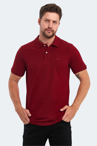 Slazenger SOHO Men's T-Shirt Burgundy - Thumbnail