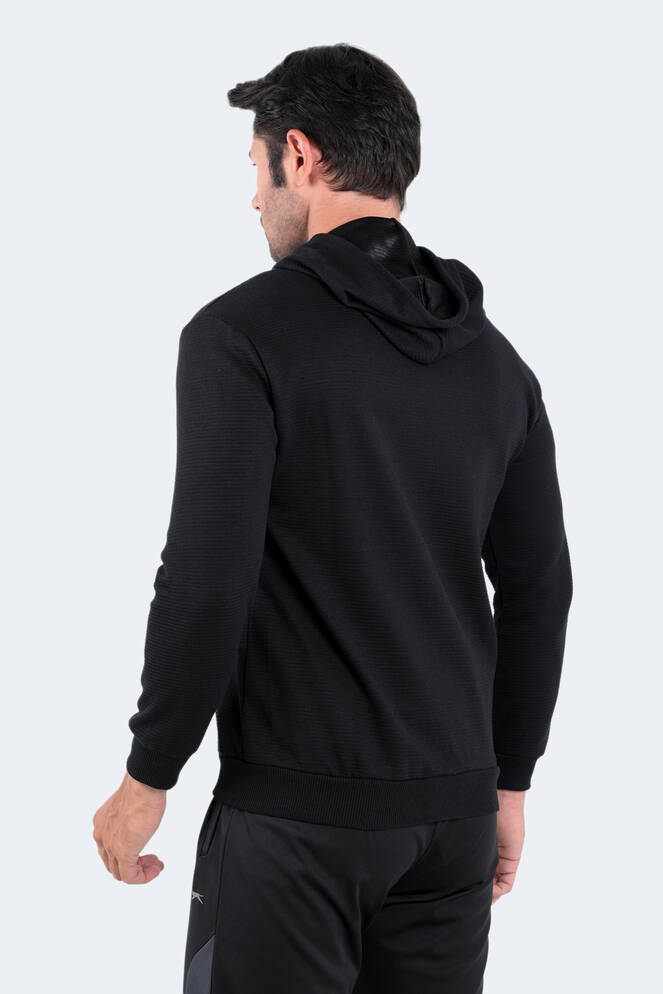 Slazenger SQUAT Erkek Sweatshirt Siyah