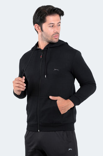 Slazenger SQUAT Men's Sweatshirt Black - Thumbnail