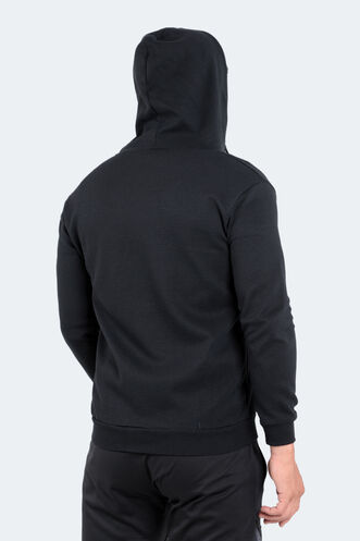 Slazenger SQUAT Men's Sweatshirt Black - Thumbnail