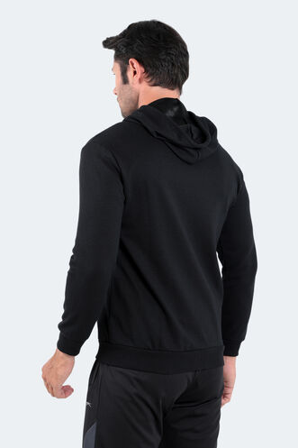 Slazenger SQUAT Men's Sweatshirt Black - Thumbnail