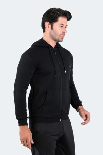 Slazenger SQUAT Men's Sweatshirt Black - Thumbnail