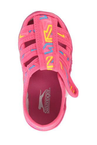 Slazenger UZZY Girl Child Sandal Fuchsia - Blue - Thumbnail