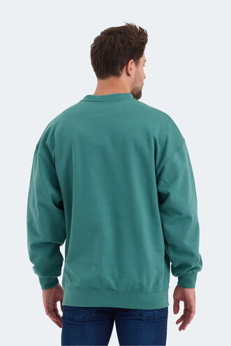 Slazenger VADIK Men's Sweatshirt Green - Thumbnail