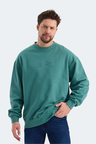 Slazenger VADIK Men's Sweatshirt Green - Thumbnail