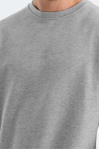 Slazenger VADIK Men's Sweatshirt Grey - Thumbnail