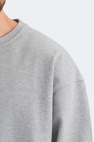 Slazenger VADIK Men's Sweatshirt Grey - Thumbnail