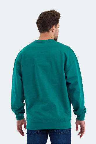 Slazenger VADIK Men's Sweatshirt Petrol - Thumbnail