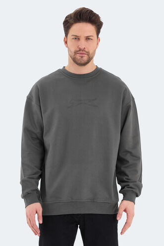 Slazenger - Slazenger VADIK OVERSIZE Erkek Sweatshirt Haki