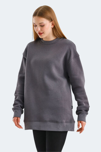 Slazenger - Slazenger VADIM Women's Sweatshirt Dark Grey