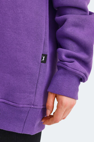 Slazenger VADIM Women's Sweatshirt Purple - Thumbnail