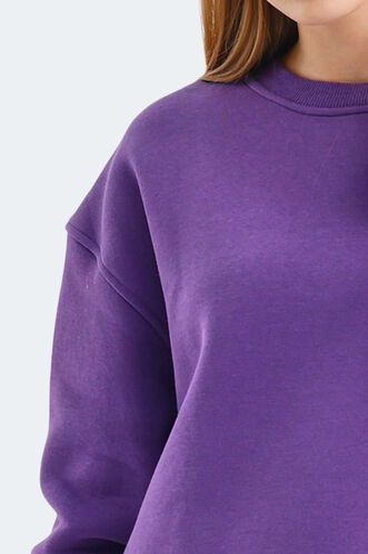 Slazenger VADIM Women's Sweatshirt Purple - Thumbnail