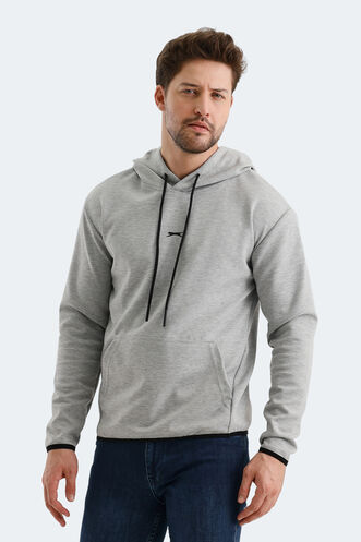 Slazenger - Slazenger VADIMIR Erkek Sweatshirt Gri