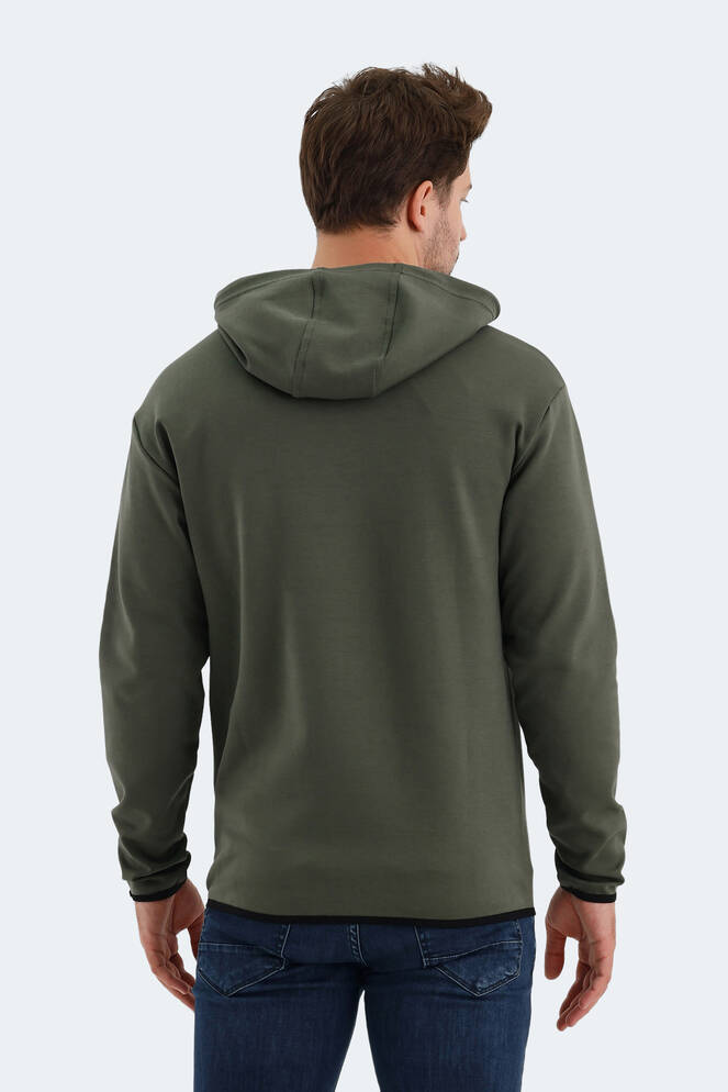 Slazenger VADIMIR Erkek Sweatshirt Haki