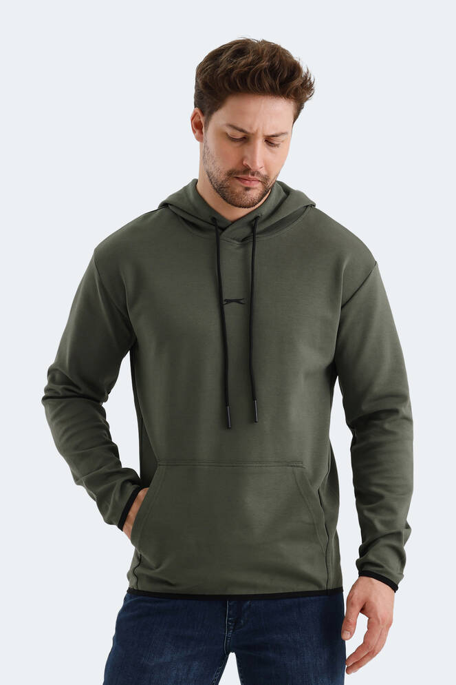 Slazenger VADIMIR Erkek Sweatshirt Haki