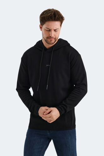 Slazenger VADIMIR Erkek Sweatshirt Siyah - Thumbnail