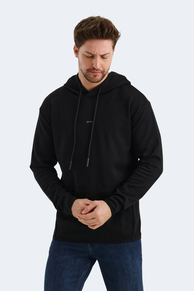 Slazenger VADIMIR Erkek Sweatshirt Siyah