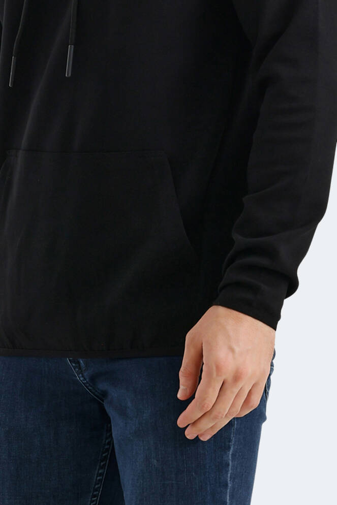 Slazenger VADIMIR Erkek Sweatshirt Siyah