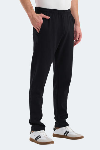 Slazenger VALDIS Men's Sweatpants Black - Thumbnail