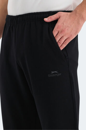 Slazenger VALDIS Men's Sweatpants Black - Thumbnail