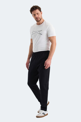 Slazenger VALDIS Men's Sweatpants Black - Thumbnail