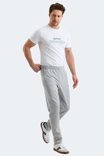 Slazenger VALDIS Men's Sweatpants Grey - Thumbnail